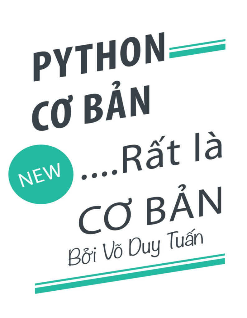 Python rất căn bản – Chia sẻ tài liệu